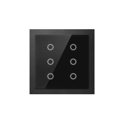 KNX Touch Panel Slim 2/4/6 Buttons