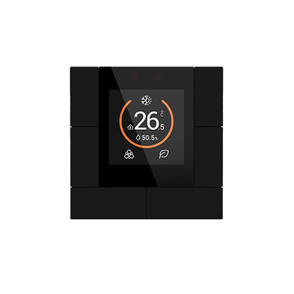 KNX Button Smart 3-Gang with Display, 55mm