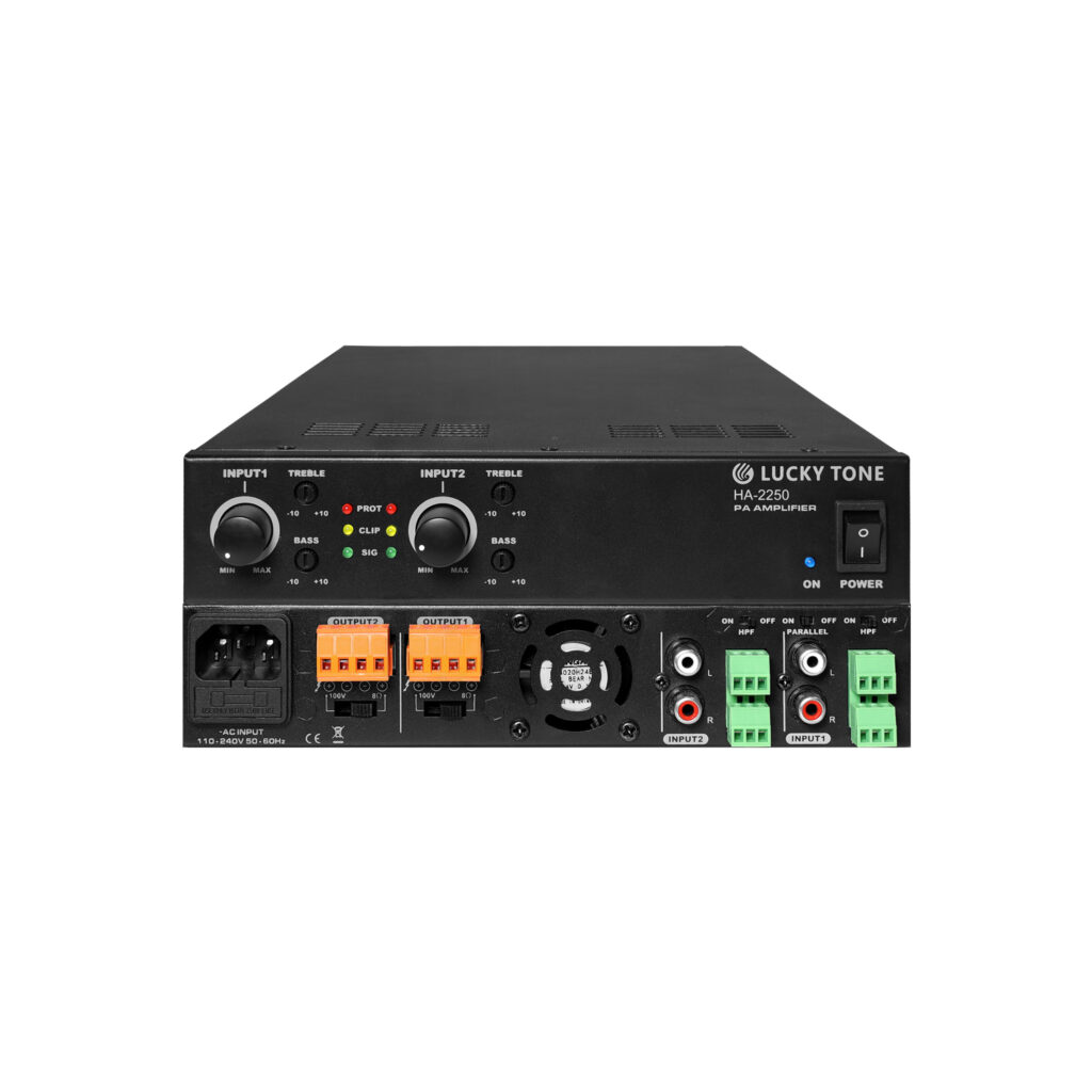 HA Series 2-Channel Power Amplifier