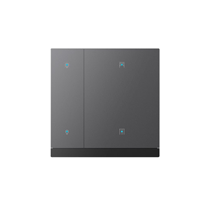 KNX Waltz Push Button Gray