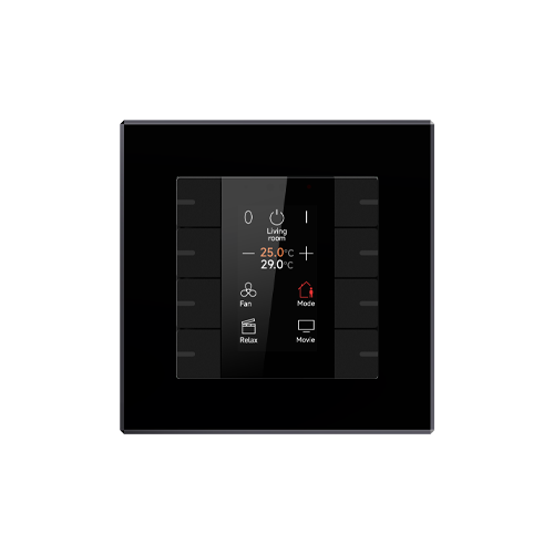 KNX Push Button Sensor with Display