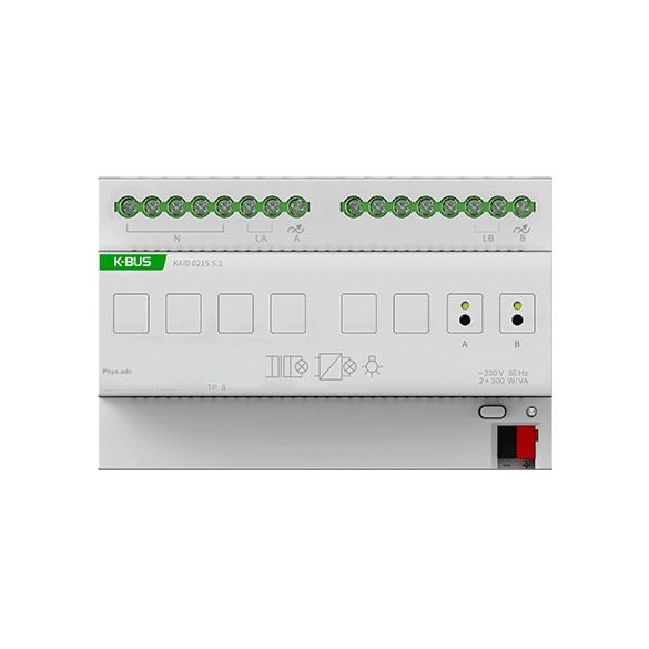 KNX SCR Dimming Actuator 2/4-Fold